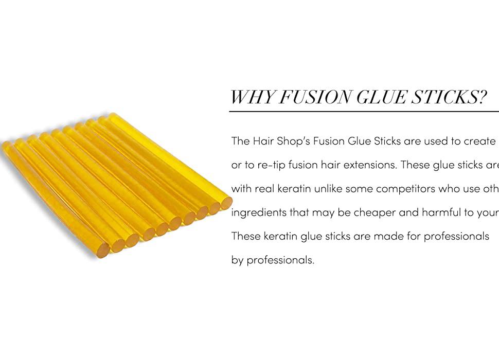 VIP Fusion Hair Extensions Glue Sticks 12 Pack