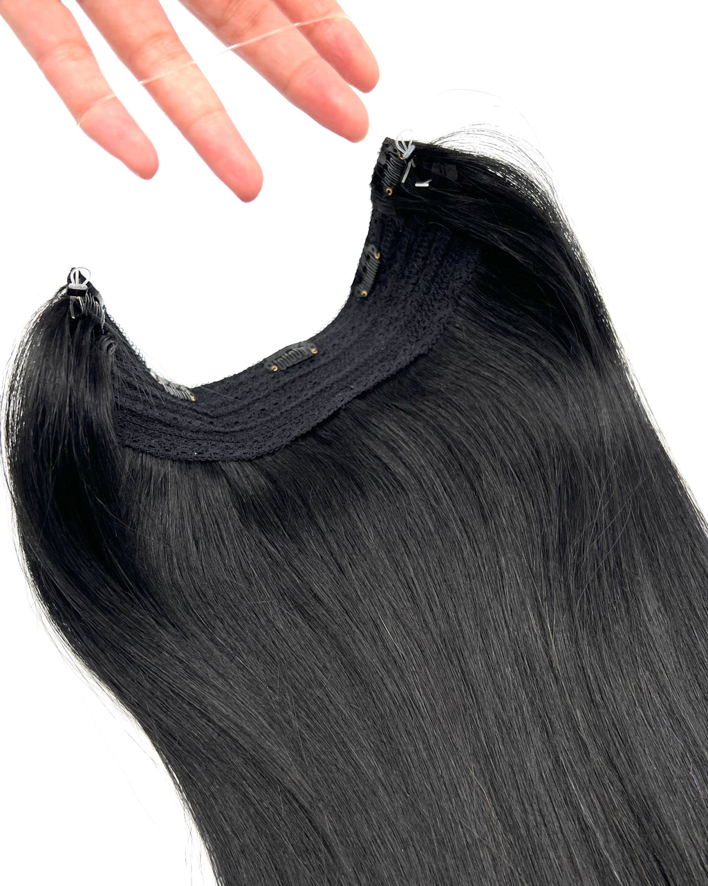 VIP BandX Halo / Silky Straight 18" with Clip