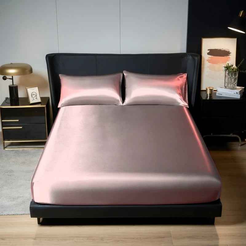 WTN Essentials Satin Bedding Set – 3pcs