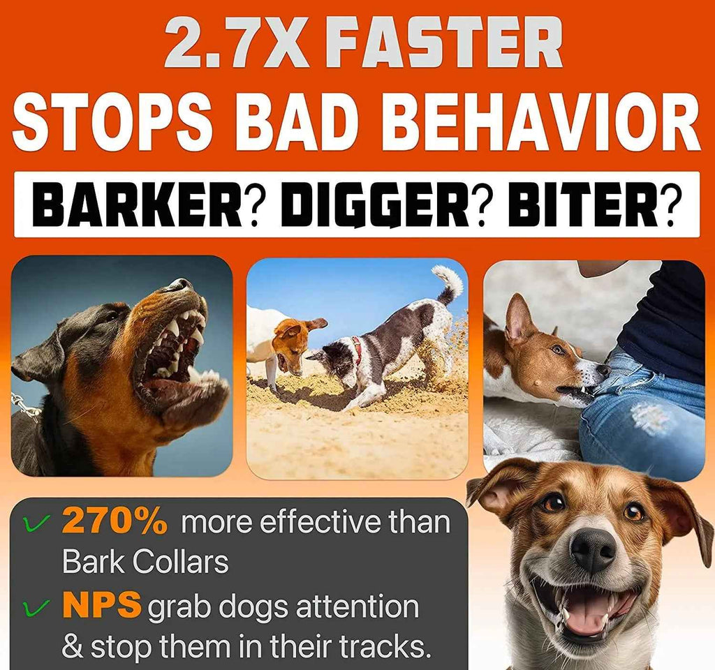 Effective Ultrasonic Dog Bark Deterrent with LED Light