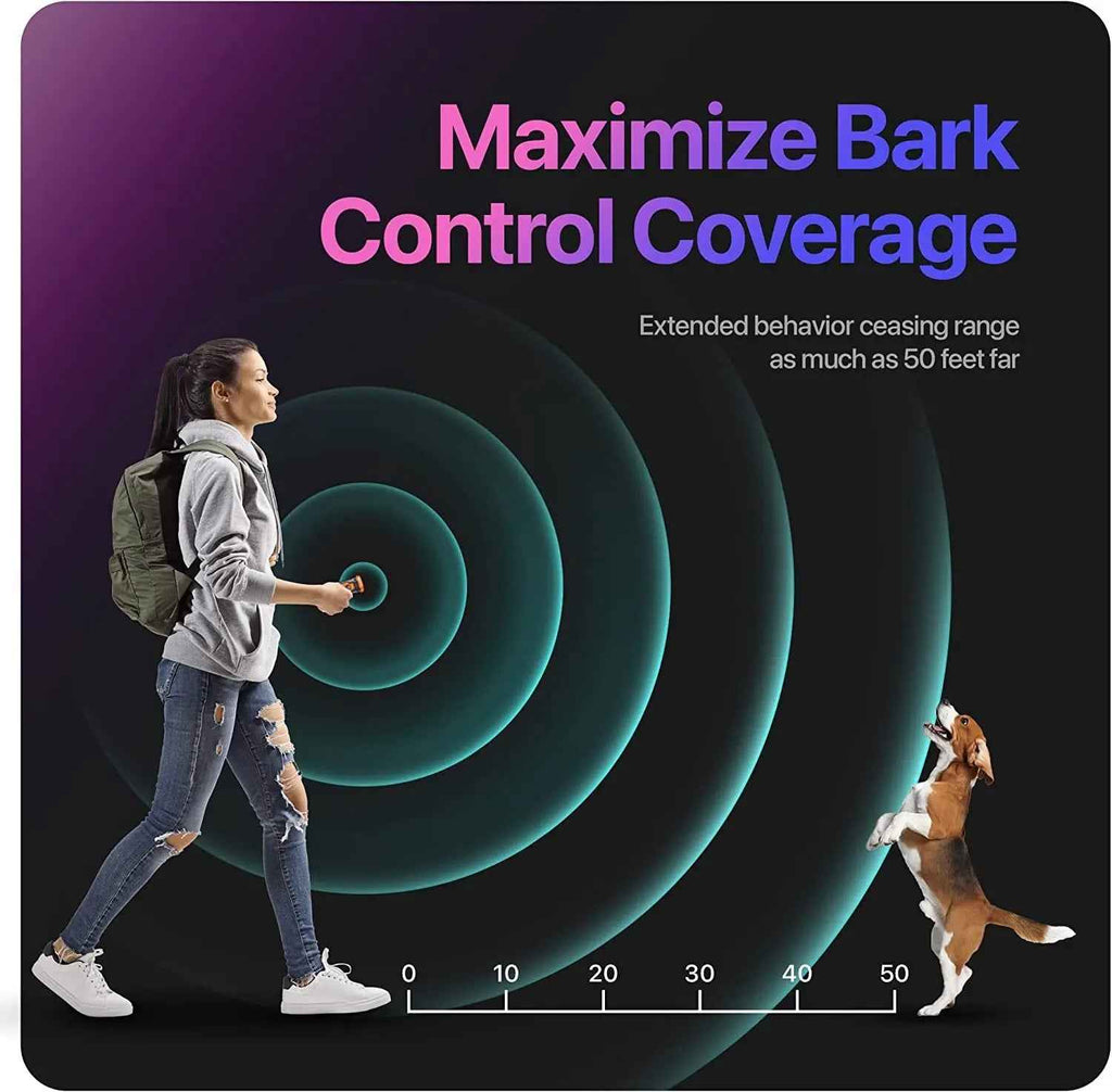 Effective Ultrasonic Dog Bark Deterrent with LED Light