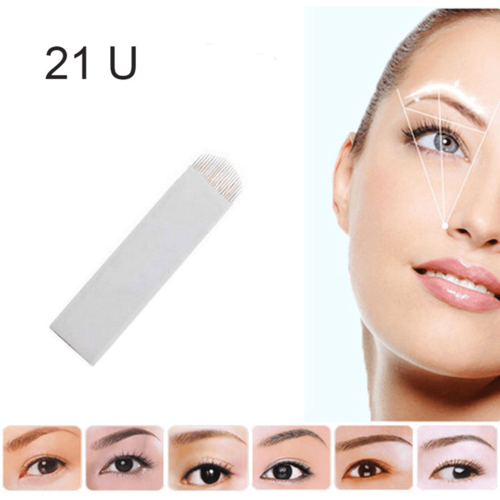 Microblading Needles Permanent Makeup Manual Eyebrow Blades