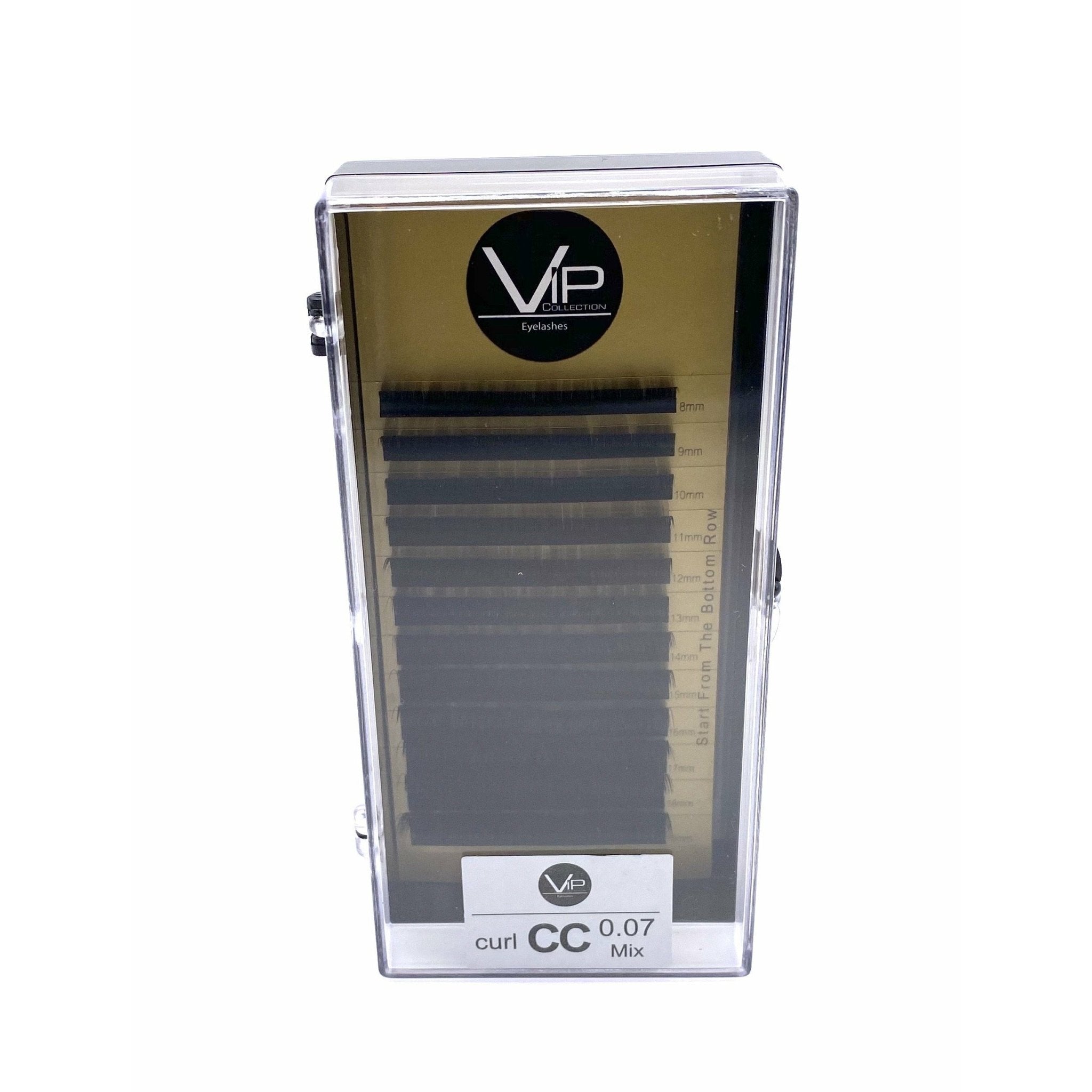 VIP Faux Mink Eyelash Extensions 12 Lines CC Curl Mix 0.07 mm - Pick Size