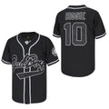 ACAIL Biggie Bad Boy Movie Baseball Jersey Stitched Black Size S