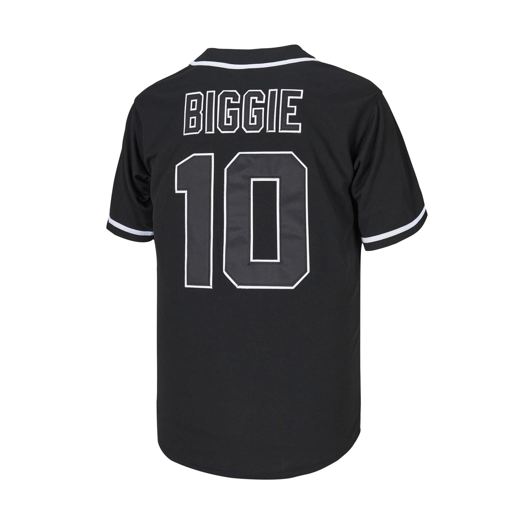 ACAIL Biggie Bad Boy Movie Baseball Jersey Stitched Black Size S