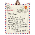 Poitvd Super Soft Flannel Throw Blanket for Mom Anniversary Gift White