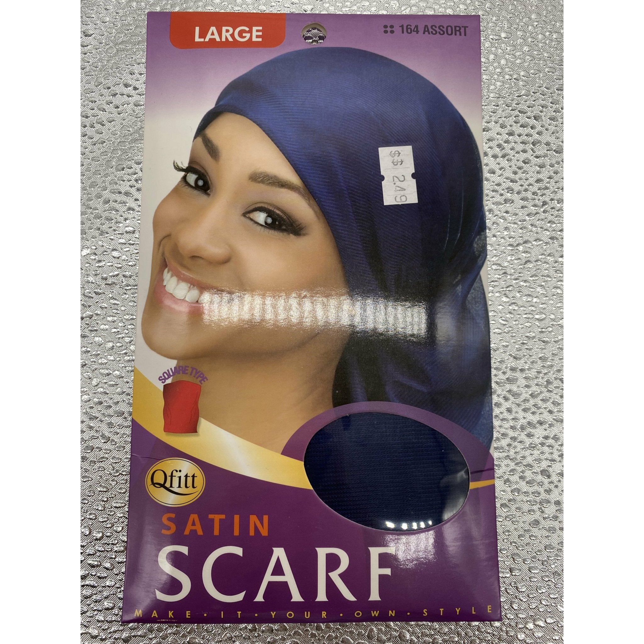 Qfitt Satin Scarf LARGE