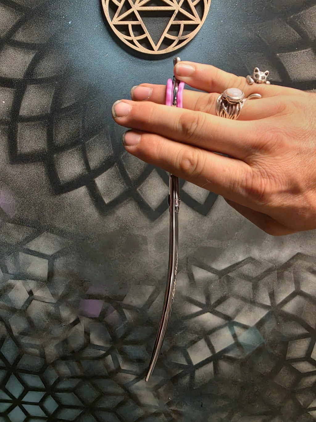 Reiki Shears - 7.5 Curved Axis