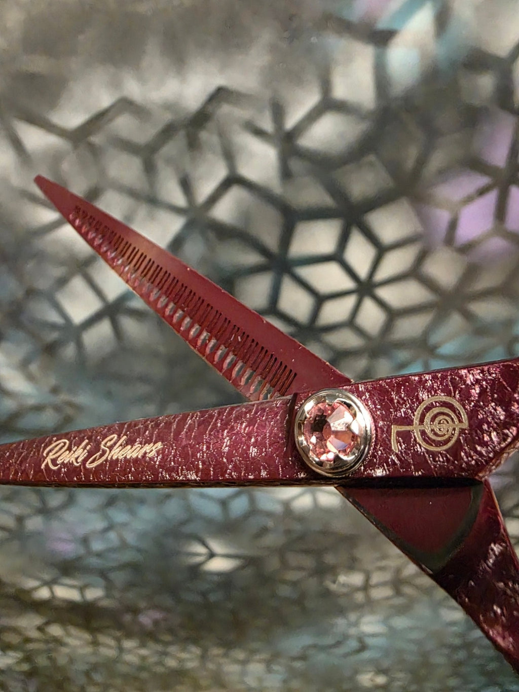 Reiki Shears - Pink Unicorn Reverse Chunker