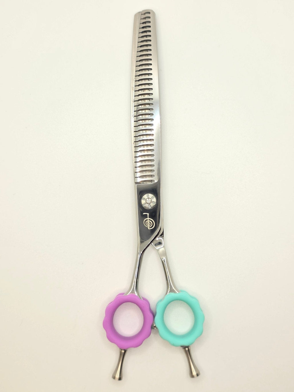 Reiki Shears - Southpaw Curved Blender - Cat The Dog Groomer Signature Collection