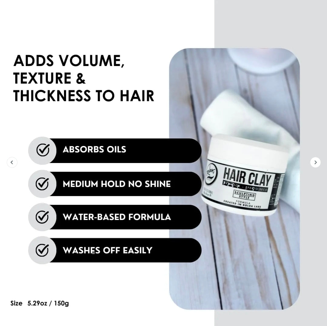 Rolda Hair Clay 5.29 oz.
