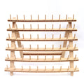 VIP Extensions Wooden Braiding Hair Spool Rack Organizer - Choose Size