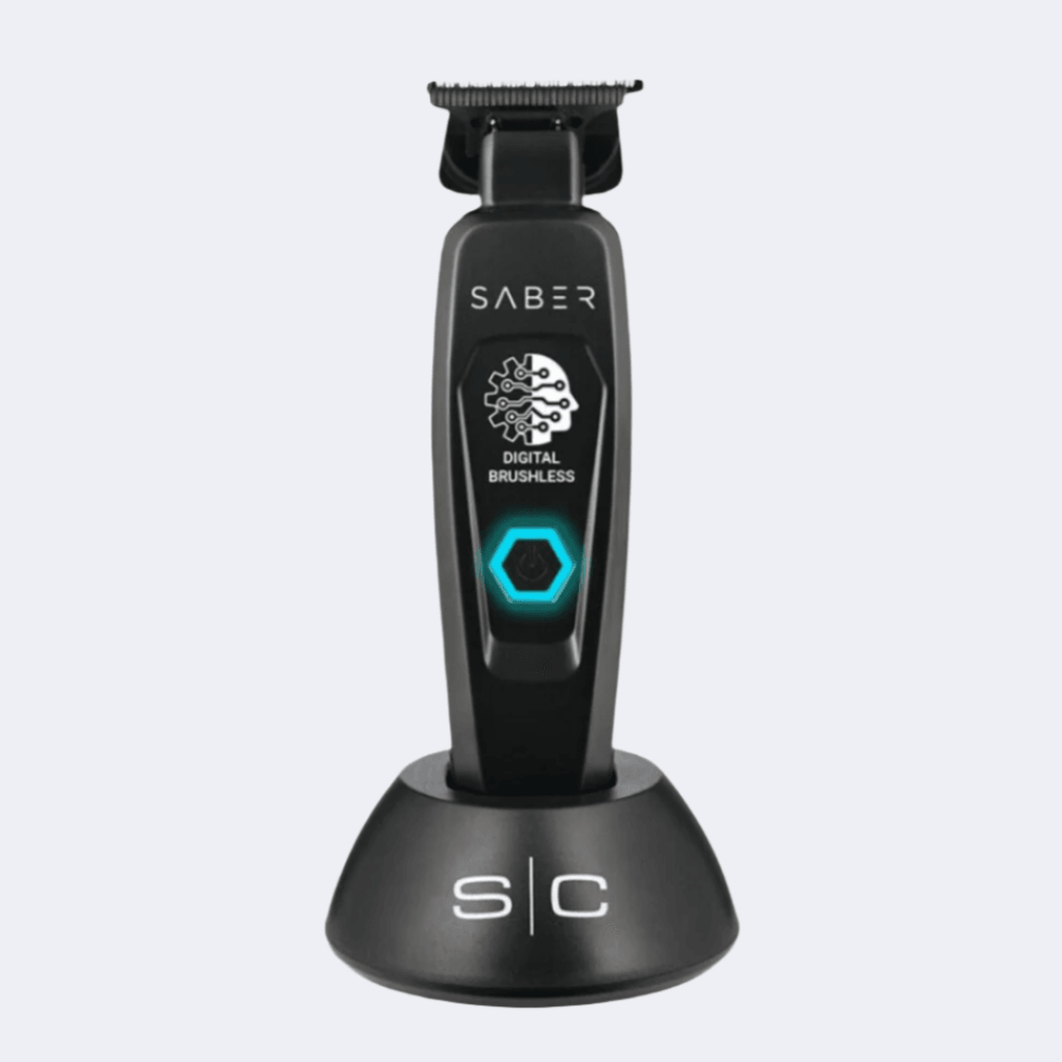 StyleCraft Saber II Clipper Gold + Saber Professional Trimmer Black Combo