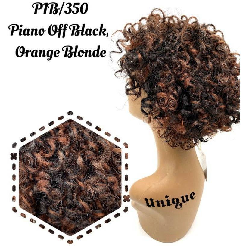 Unique 100% Human Hair Full Wig Style A3
