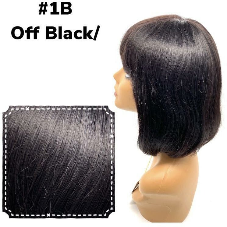 Unique's 100% Human Hair Full Wig Style A8