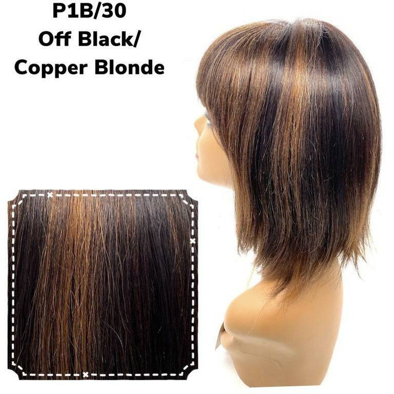 Unique's 100% Human Hair Full Wig Style A8