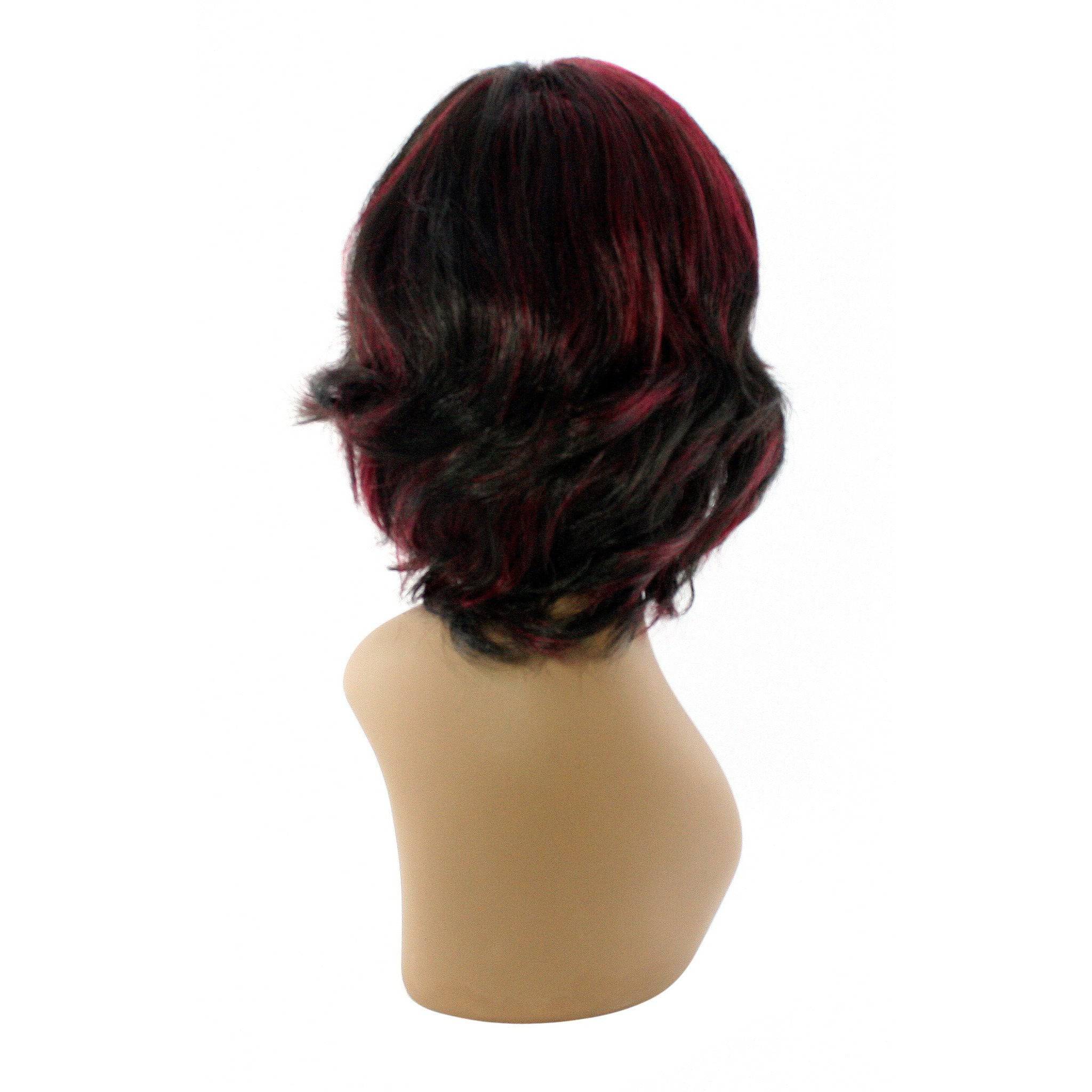 Unique 100% Human Hair Full Wig Hairpiece Style R