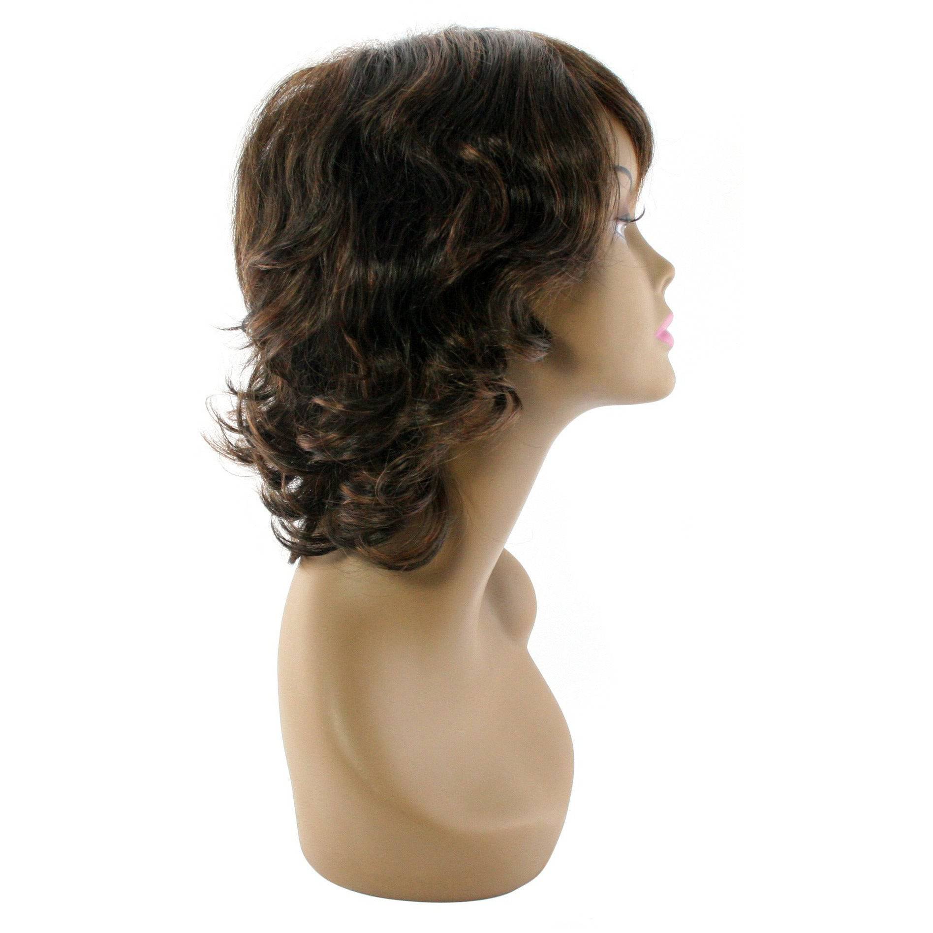 Unique 100% Human Hair Full Wig Style U, New With Tags