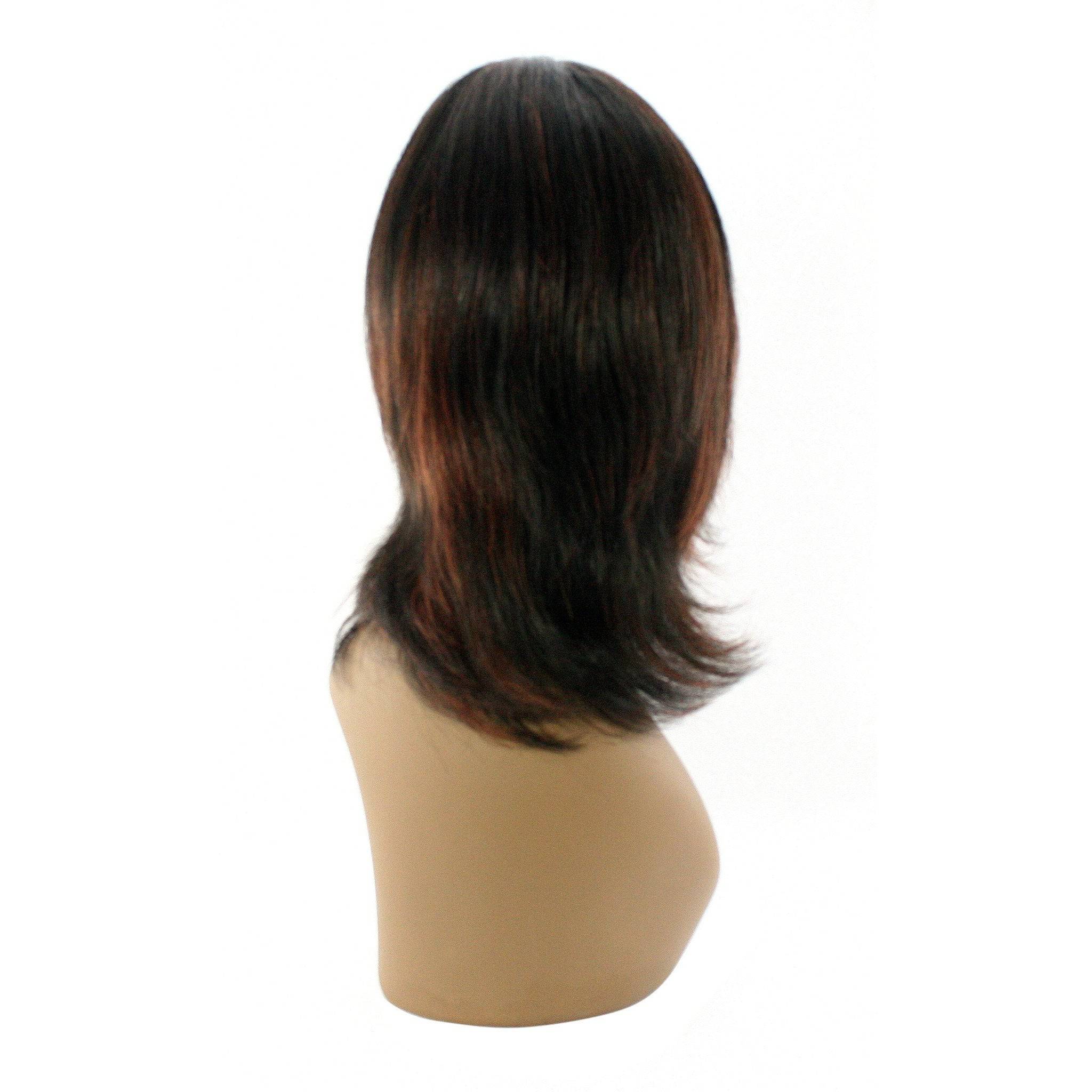 Unique 100% Human Hair Full Wig Style X New With Tags