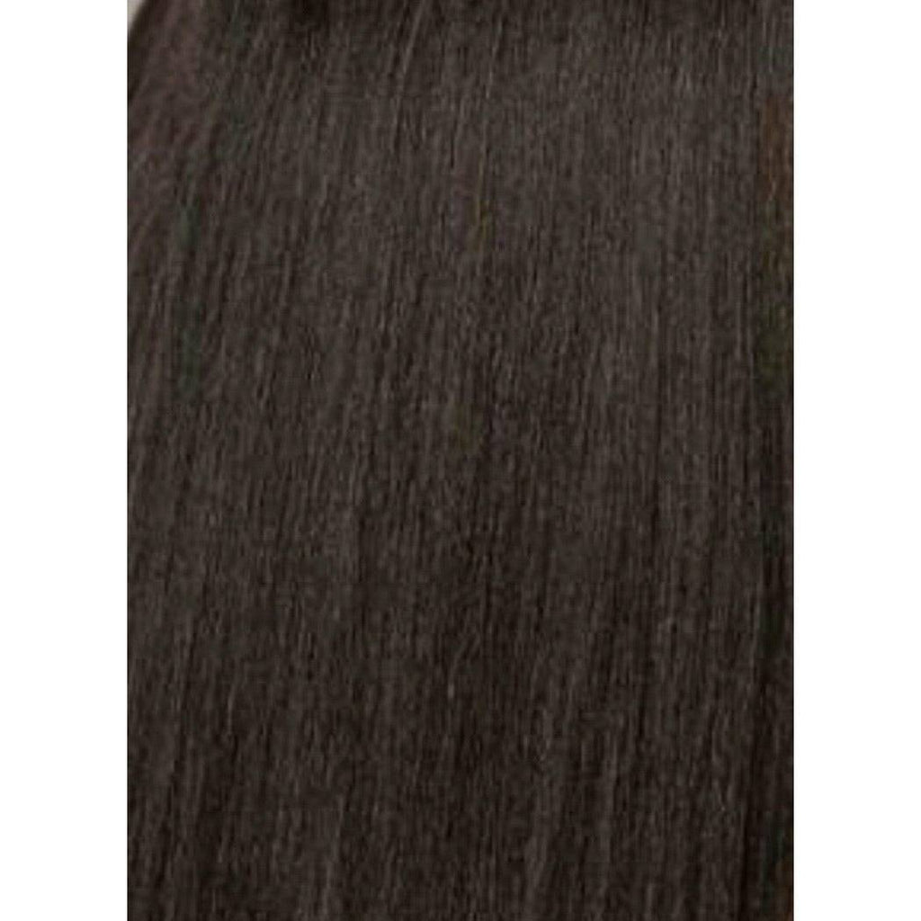 Unique's Human Hair Perm Straight 12 Inch 4 Midnight Brown