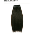 Unique's Human Hair Regular Kinky Hairpiece - Choose Size