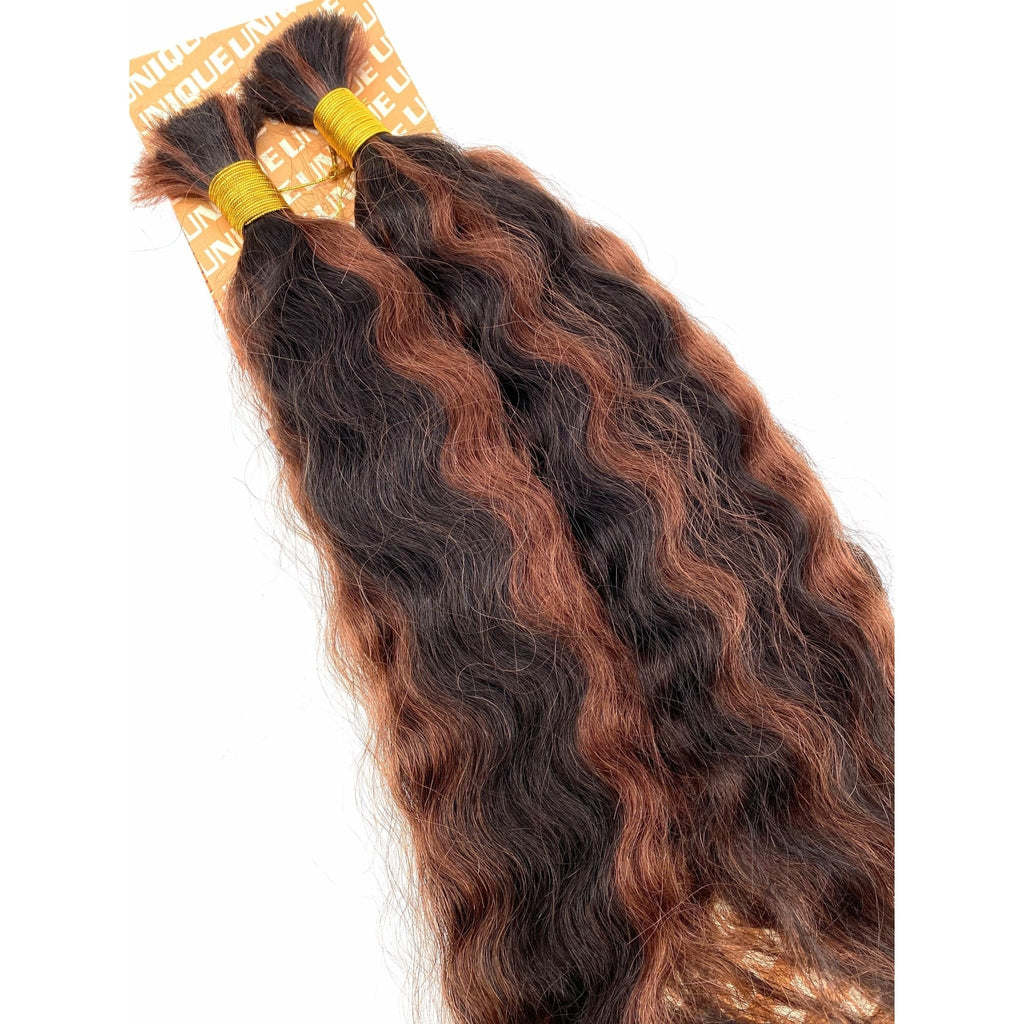 Unique's Super Bulk 100% Human Hair 14" - Choose Size