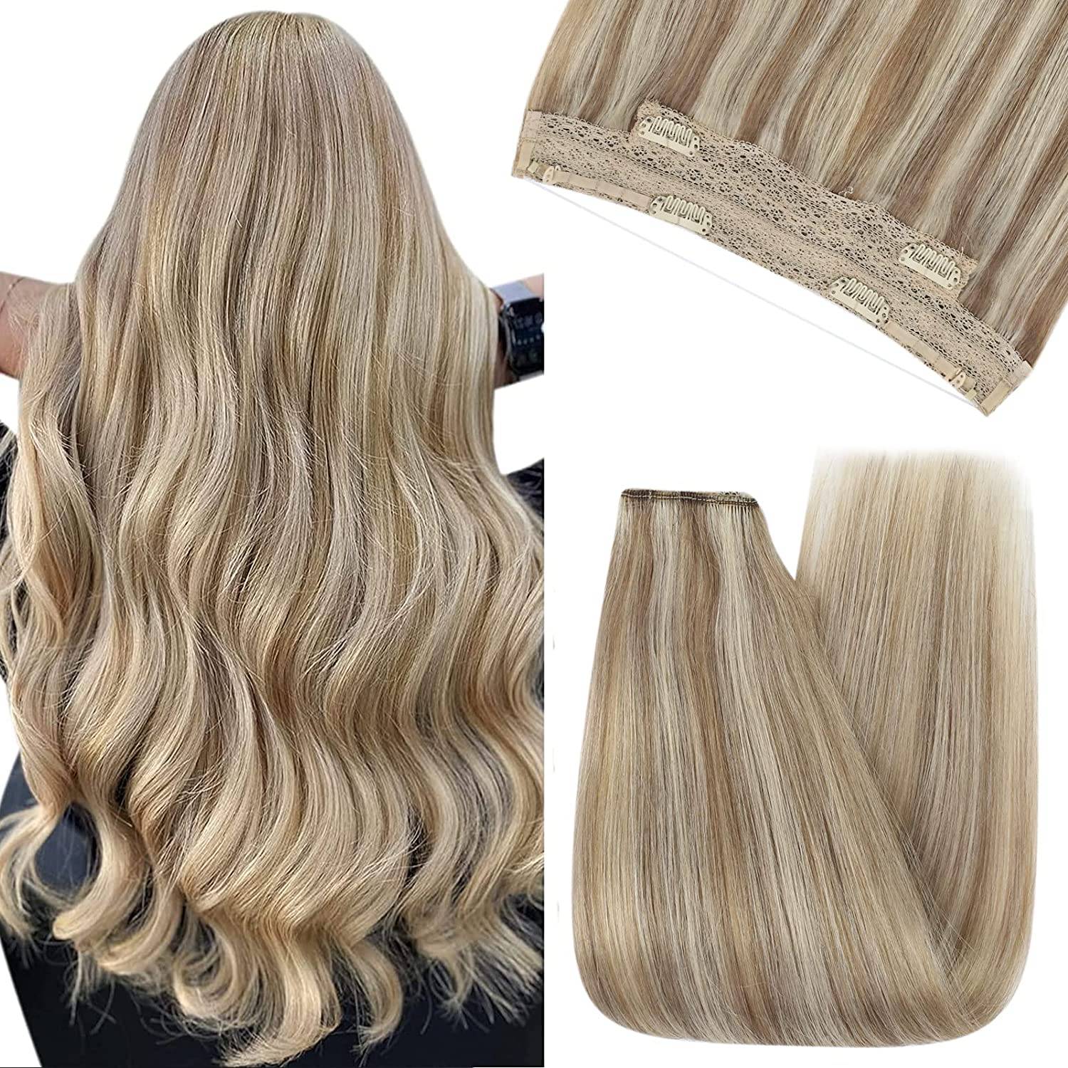 VIP Extensions BandX Halo Body Wave 24" with Clip Hair Extension