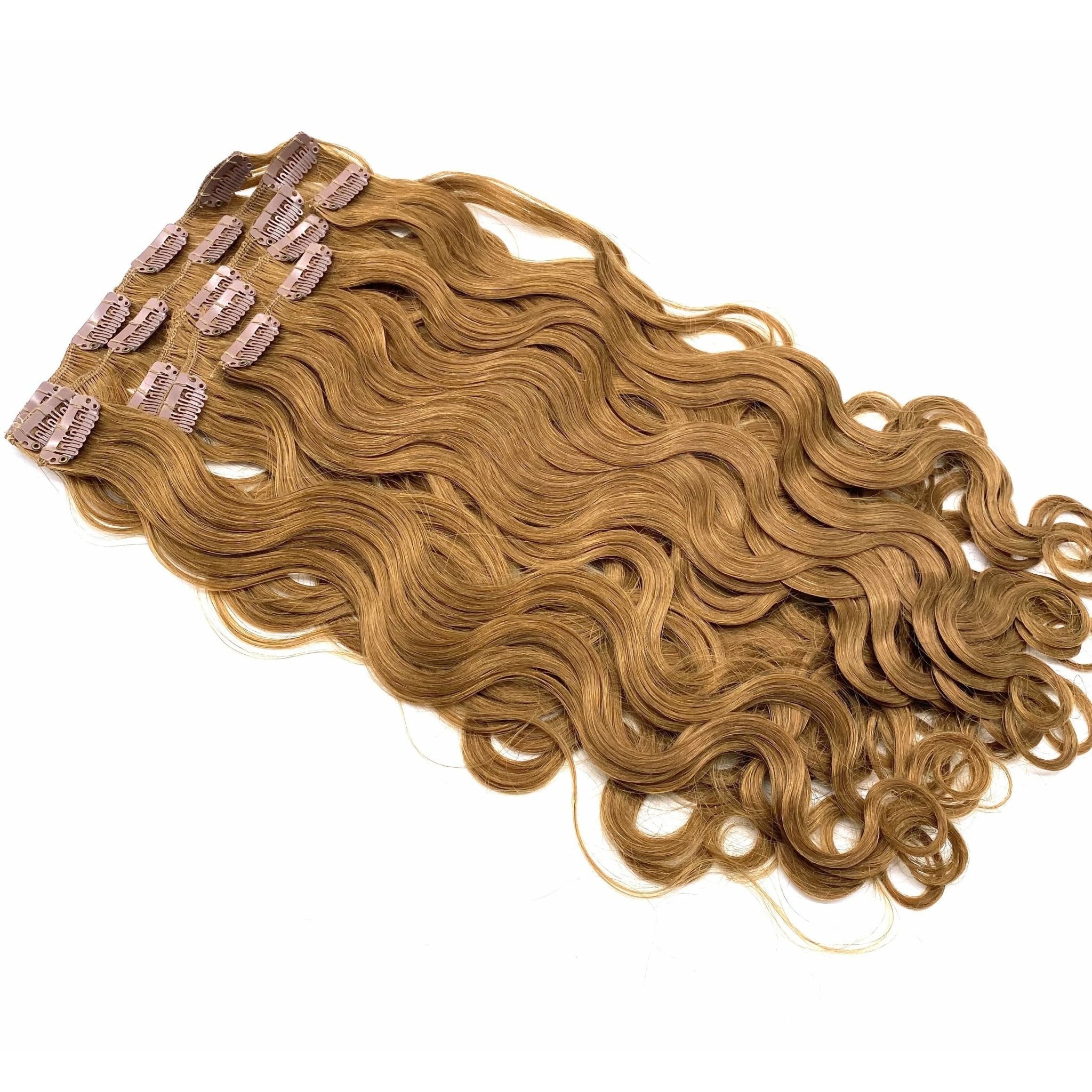 VIP Clip Hair Extensions Body Wave 18" ClipeX System - Choose Style