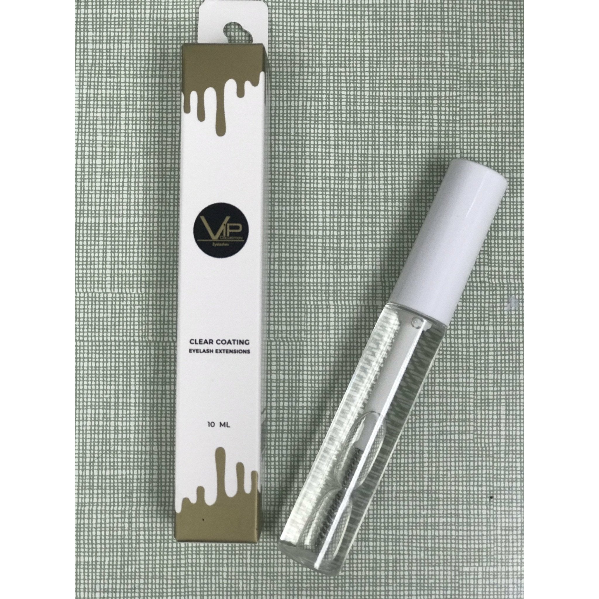 VIP Eyelash Extensions Coating Mascara, Clear & Black, 10 mL