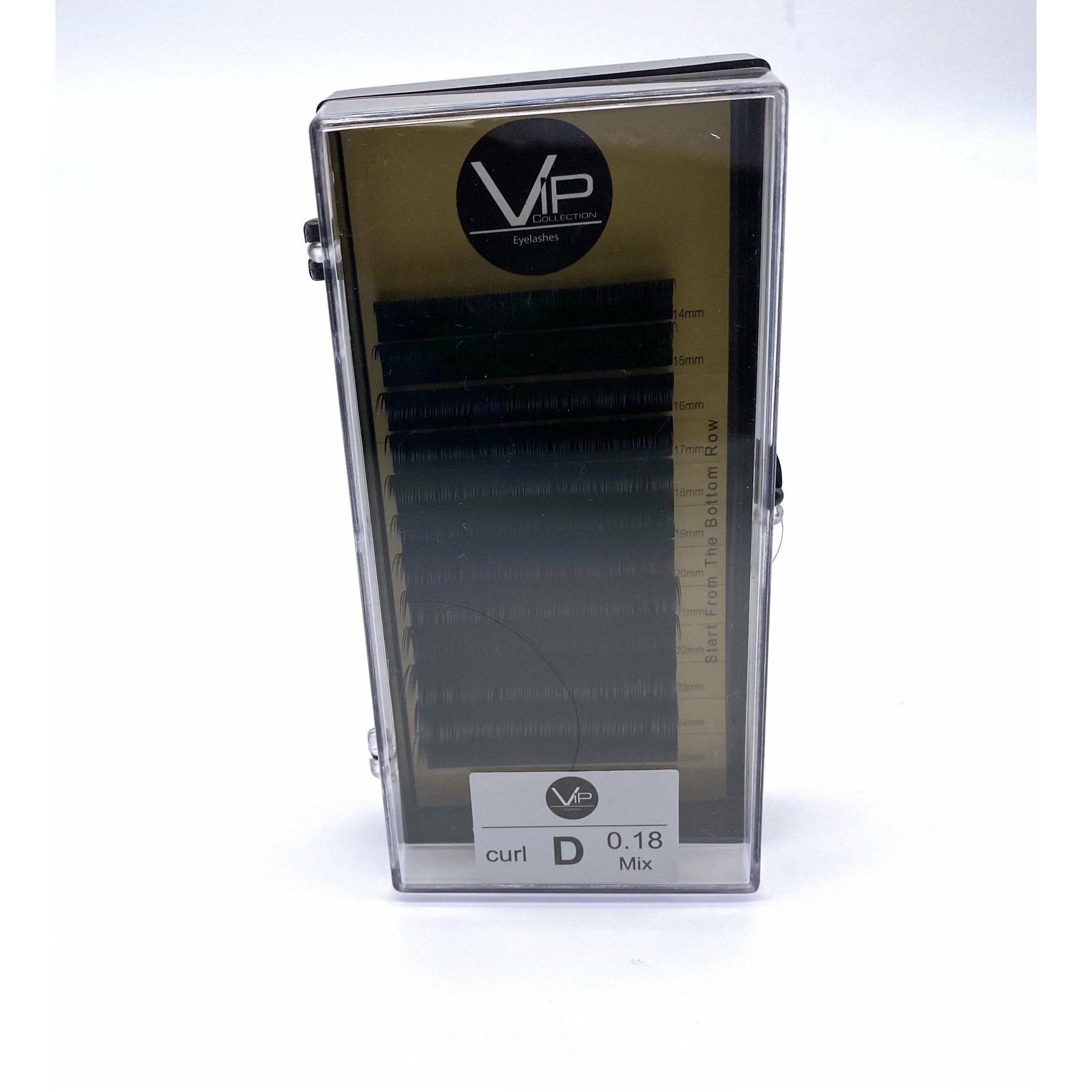 VIP Eyelashes Faux Mink Lash Extension 12 Lines 0.18mm C Curl