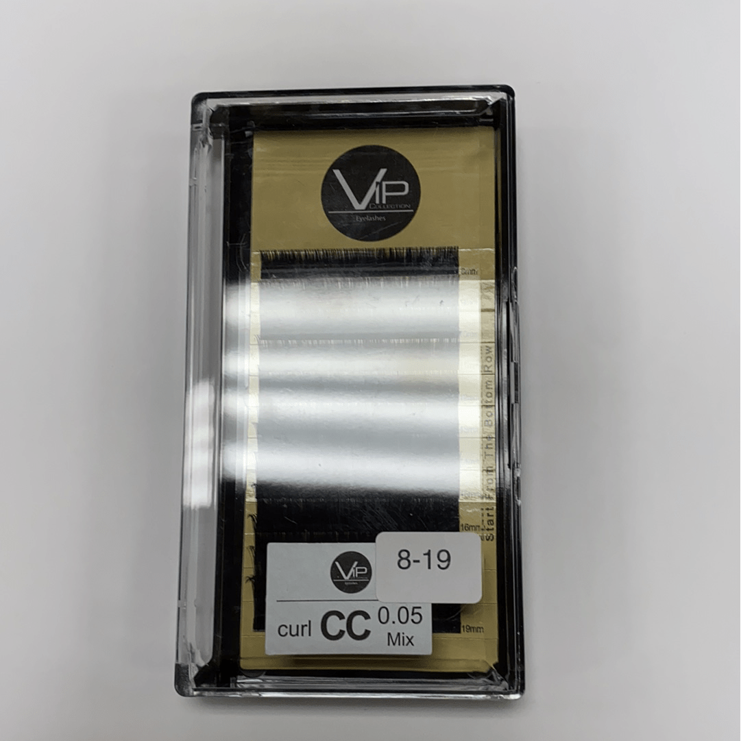 VIP Extensions Faux Mink Eyelash Extension 12 Lines CC Curl Mix 0.05 mm