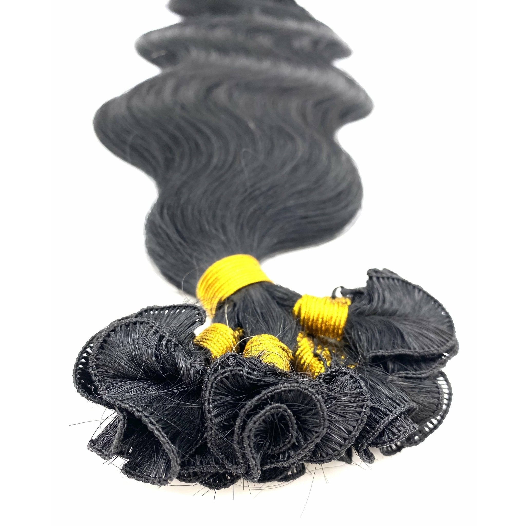 VIP Hand Made System Wavy 18" Hair Extensions New With Tags