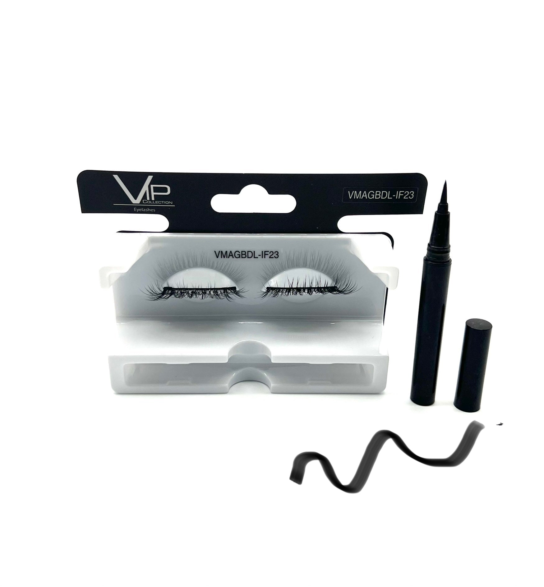 VIP Invisible Magnetic Band Eyelashes False Lashes - Choose Style