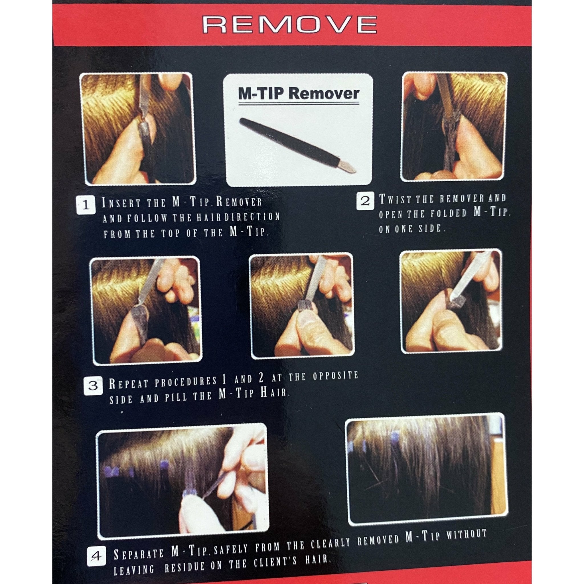 VIP M-Tip System (Tape Extensions 100 Strands) / Straight 18"