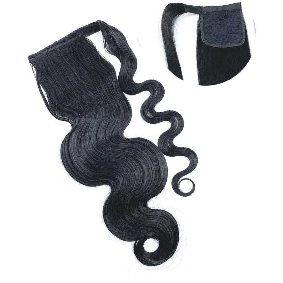 VIP Ponytail Body Wave 18" and 24" 100% Human Hair Extensions - Pick Size