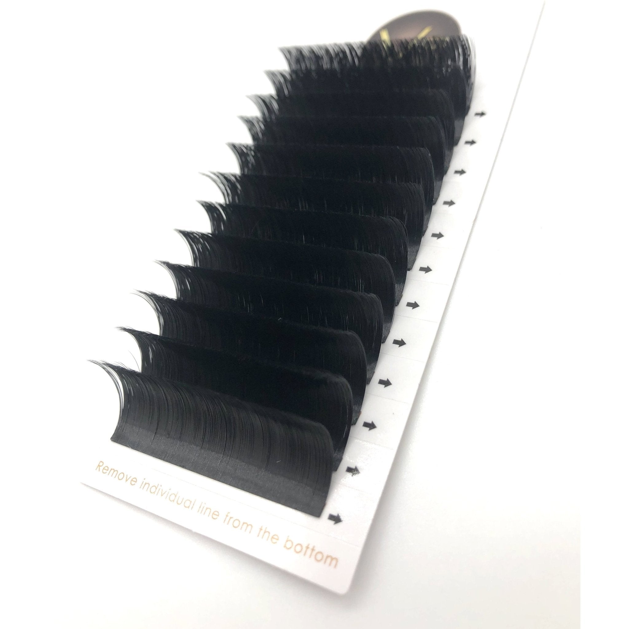 VIP Quick Fan Eyelash Extensions 12 Lines 0.07 D Curl - Pick Size
