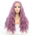 VIP Extensions Orchid Purple Water Wave Synthetic Lace Front Wig, 24", Color 1716 (88)