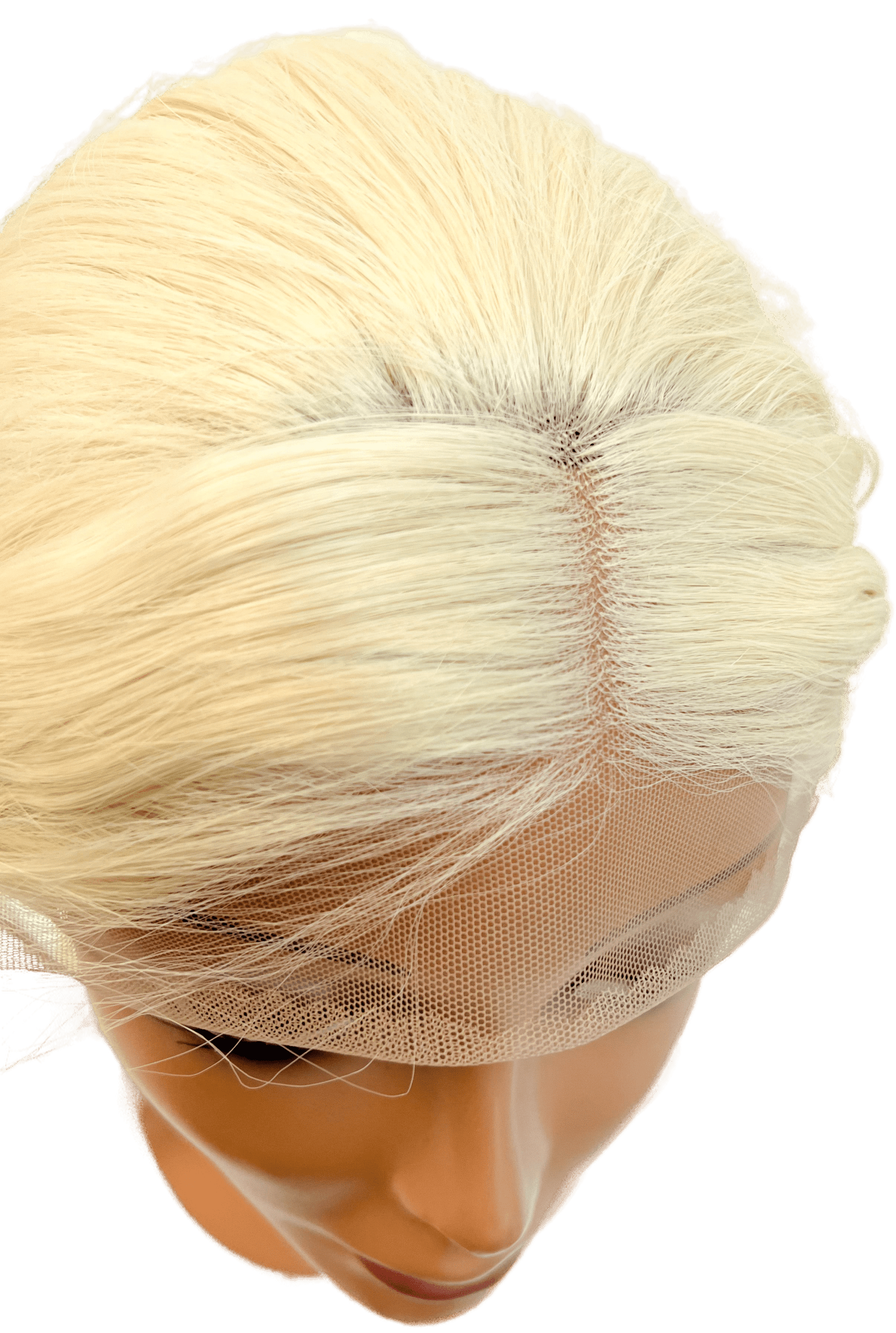 VIP Extensions Bleach Blonde Straight Synthetic Lace Front Wig, 24", Color 613 (97)