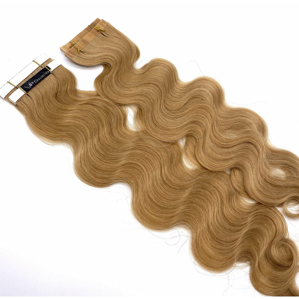 VIP TapeX System Tape In Hair Extensions Wavy 18"