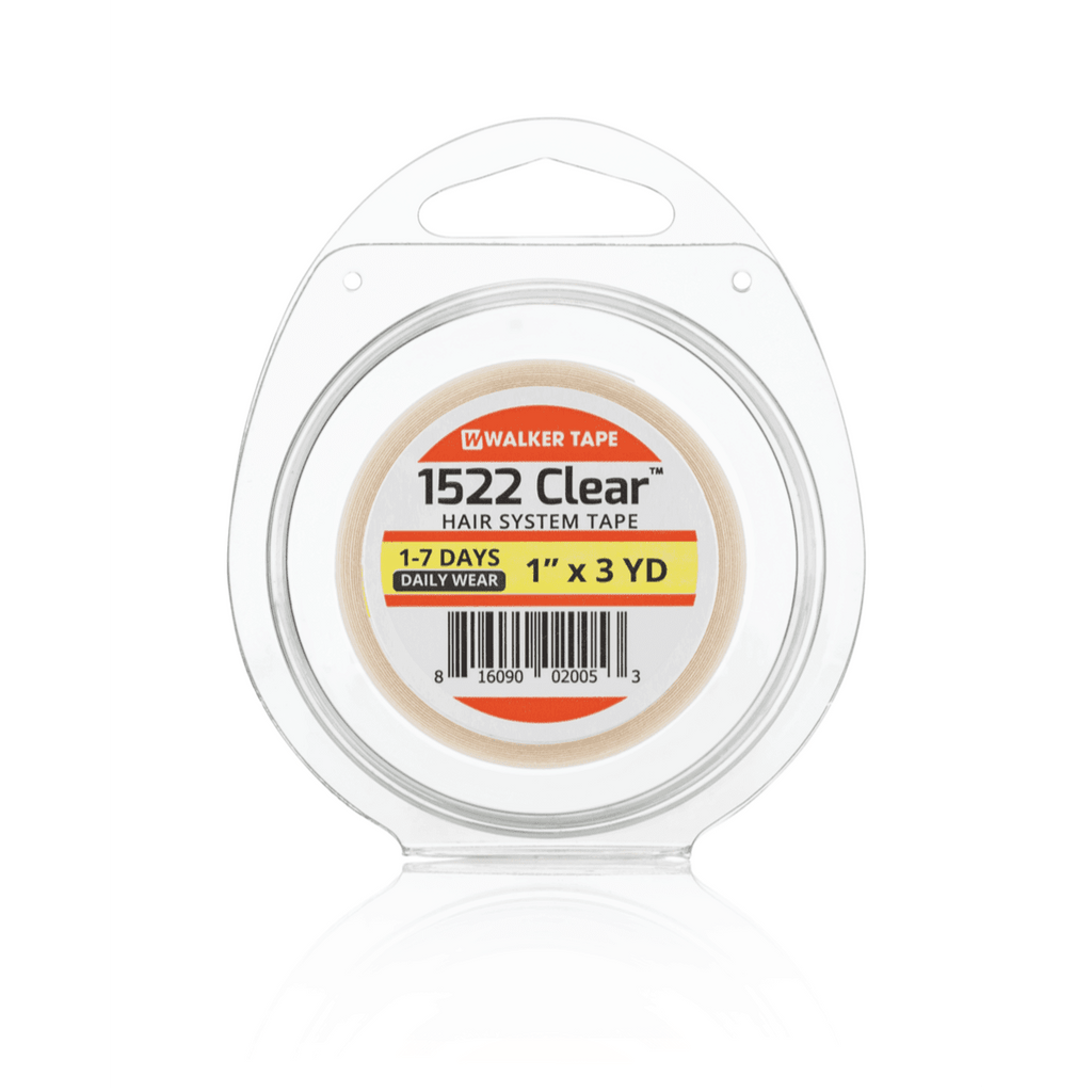 Walker Tape 1522 Clear Wig Tape & Rolls Hair Extension Supplies - Choose Size