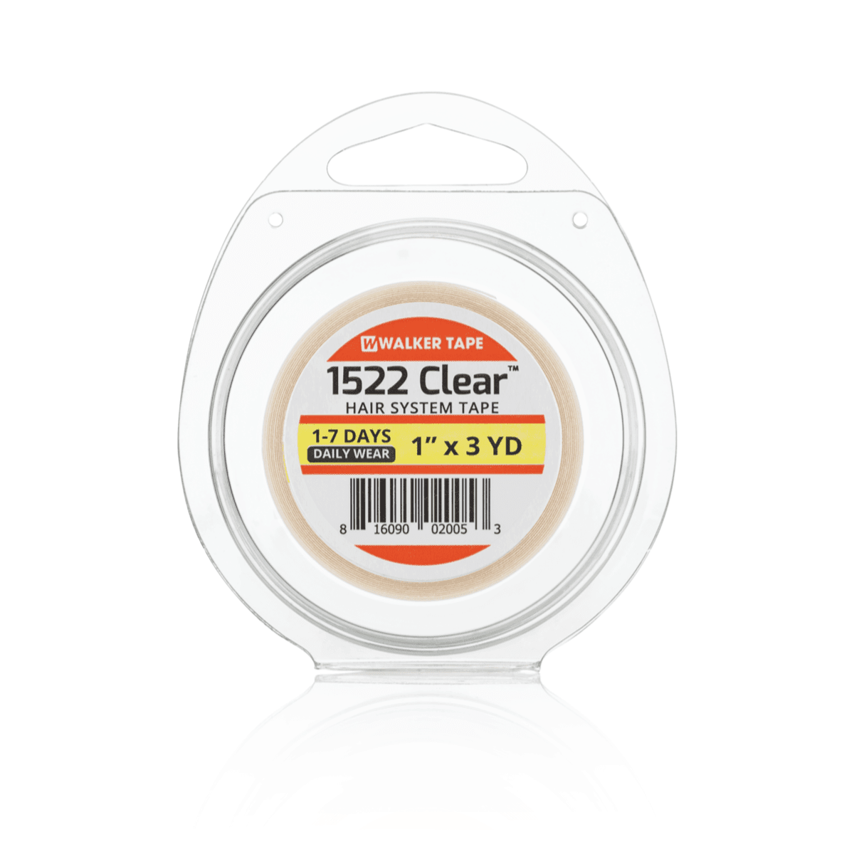 Walker Tape 1522 Clear Wig Tape & Rolls Hair Extension Supplies - Choose Size